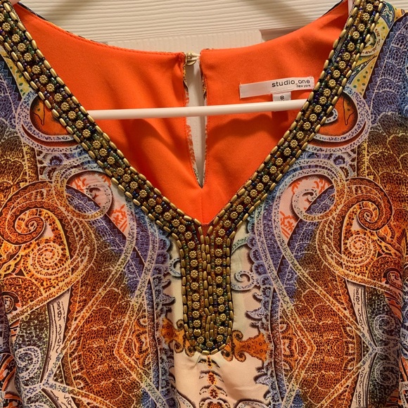 Beautiful flow dress! Studio One New York! - Picture 2 of 5